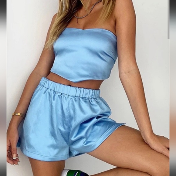 Jaia Life Short Top Bijou Blue main image 1
